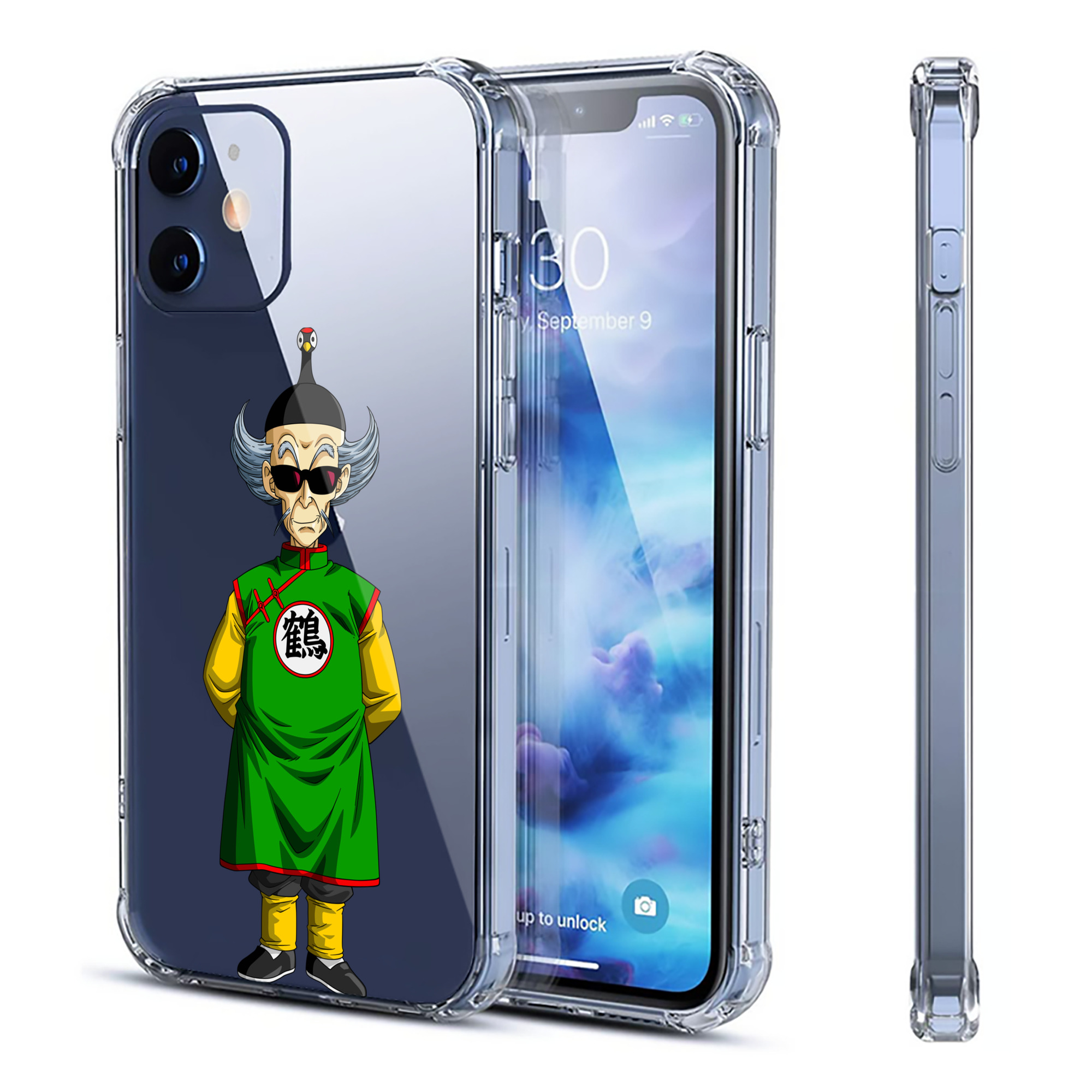 （画像用） ドラゴンボール DRAGON BALL 【iPhone 12シリーズ対応】透明スマホケース（クリアソフトケース）